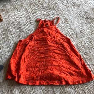 Free people eyelet tank
